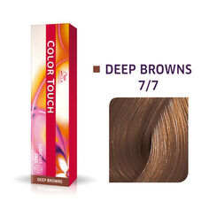Полуперманентная краска для волос без аммиака 7/7 Wella Professionals Color Touch, 60 мл