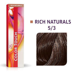 Полуперманентная краска для волос без аммиака 5/3 Wella Professionals Color Touch, 60 мл