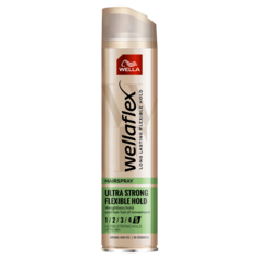 Лак для волос максимальной фиксации wella wellaflex flexible ultra strong hold Wella Flex Flexible Ultra Strong Hold, 250 мл