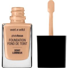 Стойкий тональный крем для лица классический бежевый Wet N Wild Photo Focus Dewy Foundation, 28 мл