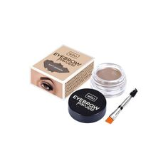 Водостойкая помада для бровей 1 нежно-коричневого цвета Wibo Eyebrow Pomade, 6 гр