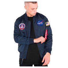 Куртка Alpha Industries MA-1 TT NASA Reversible II, синий