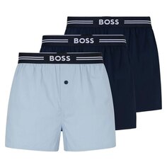 Боксеры BOSS Woven 10245450 3 шт, синий