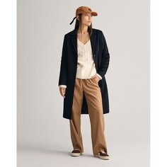 Пальто Gant Wool Blend Tailored, бежевый