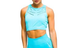 Спортивный бюстгальтер Gymhero Venice Beach Top Short Bra Bra-Shortbabyblue, синий