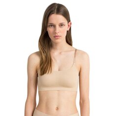 Бралетт Calvin Klein Invisibles Slim String, бежевый