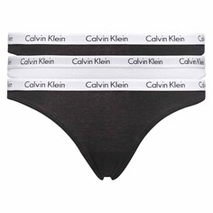Стринги Calvin Klein 3 шт, разноцветный