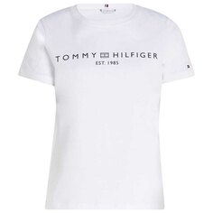 Футболка Tommy Hilfiger Reg Corp Logo Regular Fit, белый