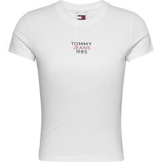 Футболка Tommy Jeans Essential Logo 1, белый