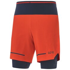 Брюки GORE Wear Ultimate 2 In 1 Short, оранжевый