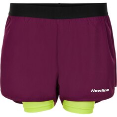 Тайтсы Newline Shorts 2-Lay, фиолетовый