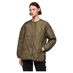 Куртка Pieces Stella Quilted, зеленый