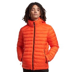 Пуховик Superdry Fuji Sport, оранжевый