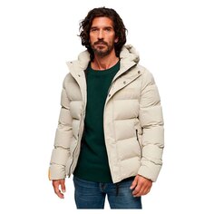 Пуховик Superdry Microfibre Sport, бежевый