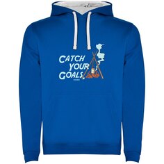 Худи Kruskis Catch Your Goals Bicolor, синий