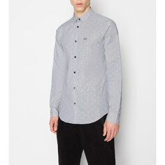 Рубашка Armani Exchange 6RZC11_ZNYSZ, серый