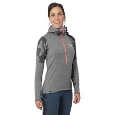 Худи Salewa Boe Alpine Merino, серый