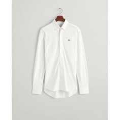 Рубашка Gant Regular Pique, белый