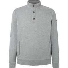 Кардиган Hackett Soft Btn Placket, серый