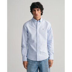 Рубашка Gant Slim Oxford, синий
