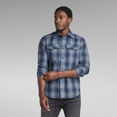 Рубашка G-Star Marine Slim Fit, синий