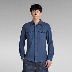 Рубашка G-Star Marine Slim Fit, синий