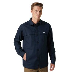 Рубашка Helly Hansen Dock Work Shacket, синий