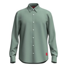 Рубашка HUGO Ermo 10252145, зеленый