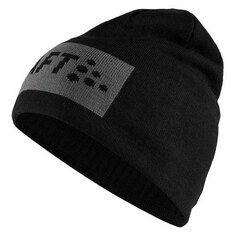 Шапка Craft Core Square Logo Knit, черный