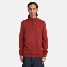 Толстовка Timberland Cohas Brook Merino Half Zip, красный