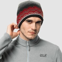 Шапка Jack Wolfskin Nordic Shadow, красный