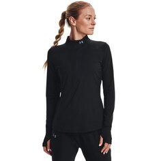 Толстовка Under Armour Qualifier Run 2.0 Half Zip, черный