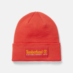 Шапка Timberland Established 1973, оранжевый