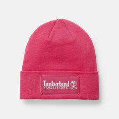 Шапка Timberland Established 1973, розовый