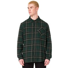 Рубашка Oakley Podium Plaid Flannel, зеленый
