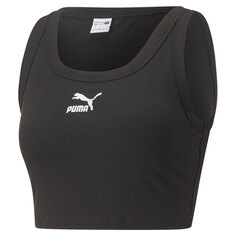 Топ Puma Classics Crop, черный