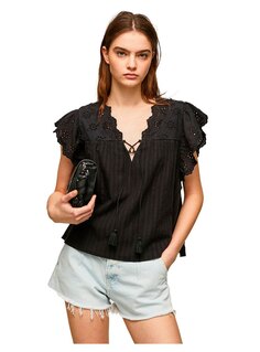 Рубашка Pepe Jeans Anaise, черный