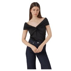 Топ Vero Moda Vmsalla Off Shoulder Knot Jrs, черный