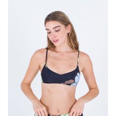 Топ бикини Hurley Big Bloo Bralette, синий