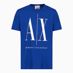 Футболка Armani Exchange Icon Logo Regular Fit, синий