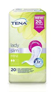 Специализированные гигиенические прокладки, 20 шт. Tena, Lady Slim Mini