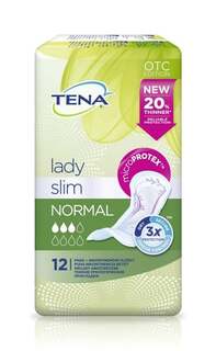 Специализированные гигиенические прокладки, 12 шт. Tena, Lady Slim Normal