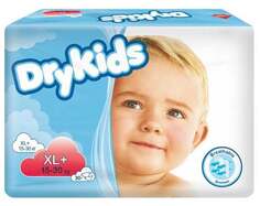 Подгузники TENA Dry Kids XL+ (15-30кг)