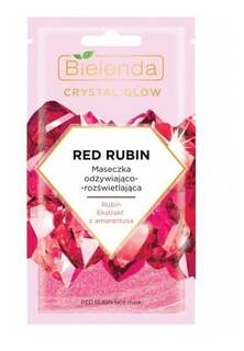 Маска питательная и осветляющая 8г Bielenda Crystal Glow Red Rubin