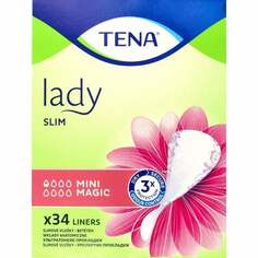 Прокладки Tena lady от недержания мочи 34 шт.