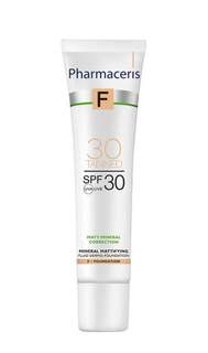 Минеральный матирующий дермо-флюид, Spf 30, для загара 30, 40 мл Pharmaceris, F Matt-Mineral-Correction