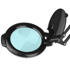Увеличительная лампа Led Moonlight 8012/5&quot; черная для столешницы, Active Shop