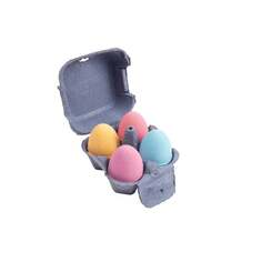 Бомбочки для ванны в форме яйца 4 шт. Nailmatic Kids Cluck Cluck Egg Bath Bomb