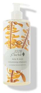 Шампунь для объема – 100% Pure Kelp &amp; Mint Volumizing Shampoo Big