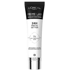 Матирующая база под макияж, 30 мл L&apos;oreal Paris, Prime Lab 24h Matte Setter Primer, L’oreal L'Oreal